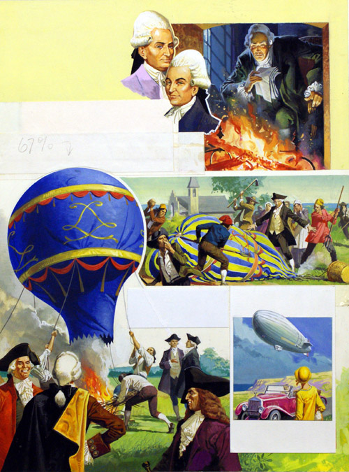 The Balloon Brothers (Original) by Severino Baraldi Art at The Illustration Art Gallery