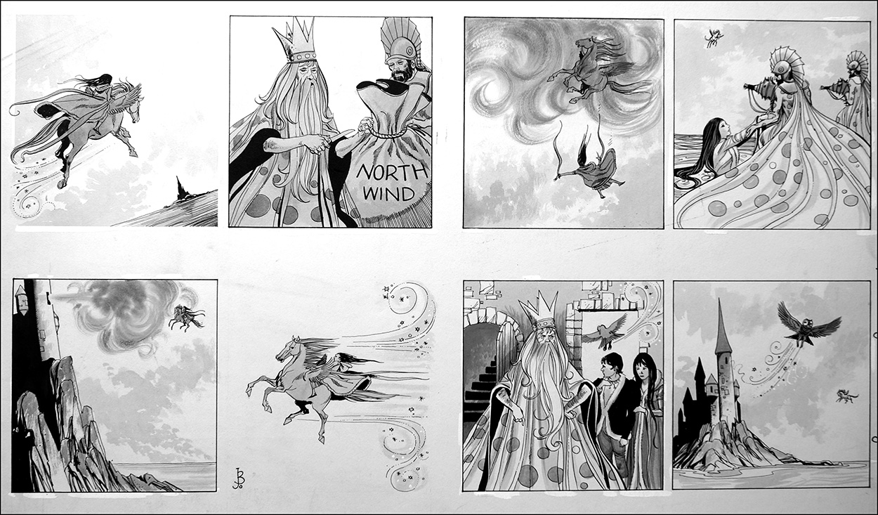 The Sea Kings Island Part 8 (TWO pages) (Originals) (Signed) art by Sea Kings Island (Burns) at The Illustration Art Gallery