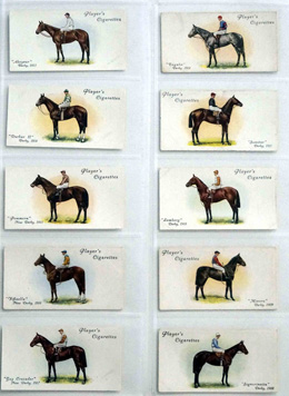 Full Set of 50 Cigarette Cards: Derby And Grand National Winners (1933) at The Book Palace