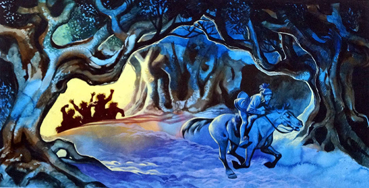 The Secret Of The Trolls - The Great Escape (Original) by Secret of the Trolls (Ron Embleton) at The Illustration Art Gallery