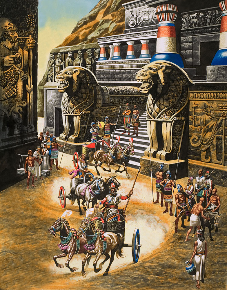 The Hittites (Original) art by Ron Embleton Art at The Illustration Art Gallery