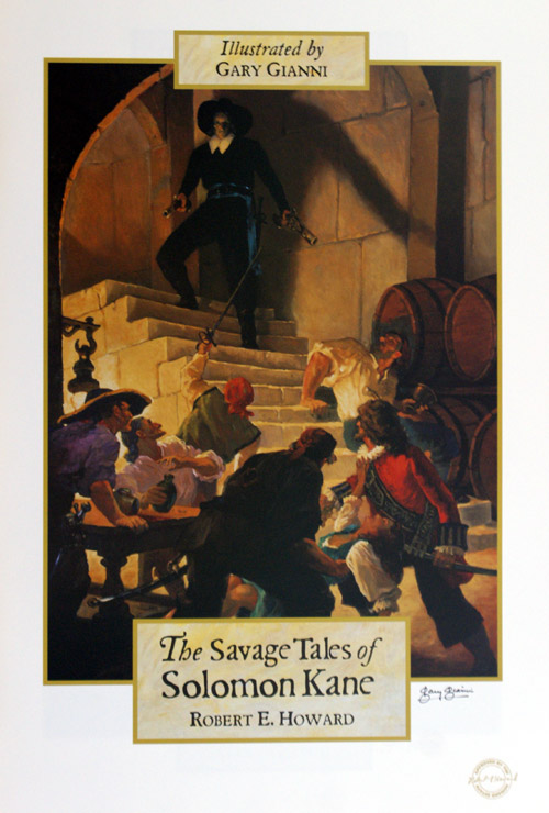 The Savage Tales of Solomon Kane 2 (Limited Edition Print) (Signed) by Gary Gianni Art at The Illustration Art Gallery