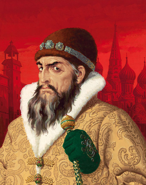 Ivan The Terrible Portrait (Original) by Jack Keay Art at The Illustration Art Gallery