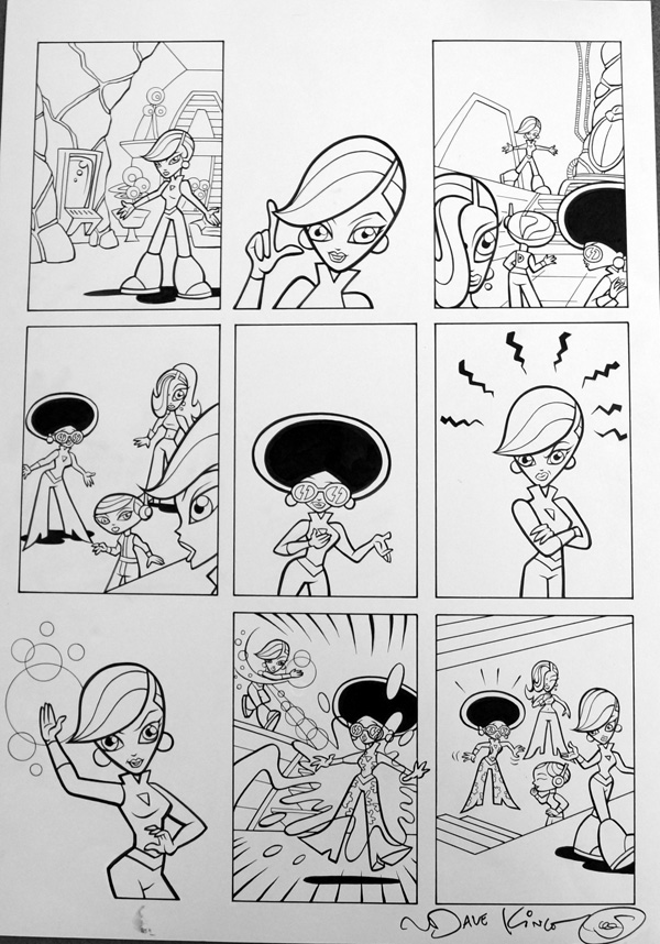 Humour comic page (Original) (Signed) by Dave King Art at The Illustration Art Gallery