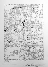 A Rugrats Adventure: Angelica's Fairly Unlikely Tale page 3 (Original) (Signed)