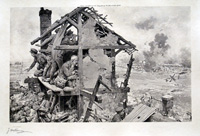 In a British Advanced Observation Post (World War I) (Limited Edition Print) (Signed)