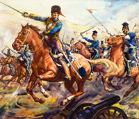 The Charge of the Light Brigade (Original) (Signed)