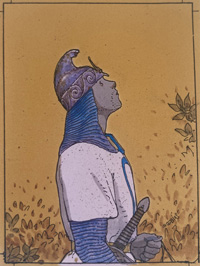 Le Chevalier d'Edena (The Knight of Edena) (Print) (Signed)
