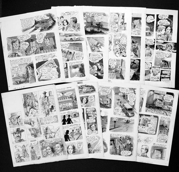 Doctor On The Go - My Idiotic Hero (ELEVEN pages) (Originals) by Harry North Art at The Illustration Art Gallery