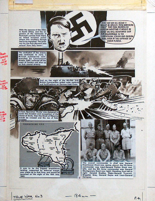 True War #3 page 4 (Original) by Jim Watson Art at The Illustration Art Gallery